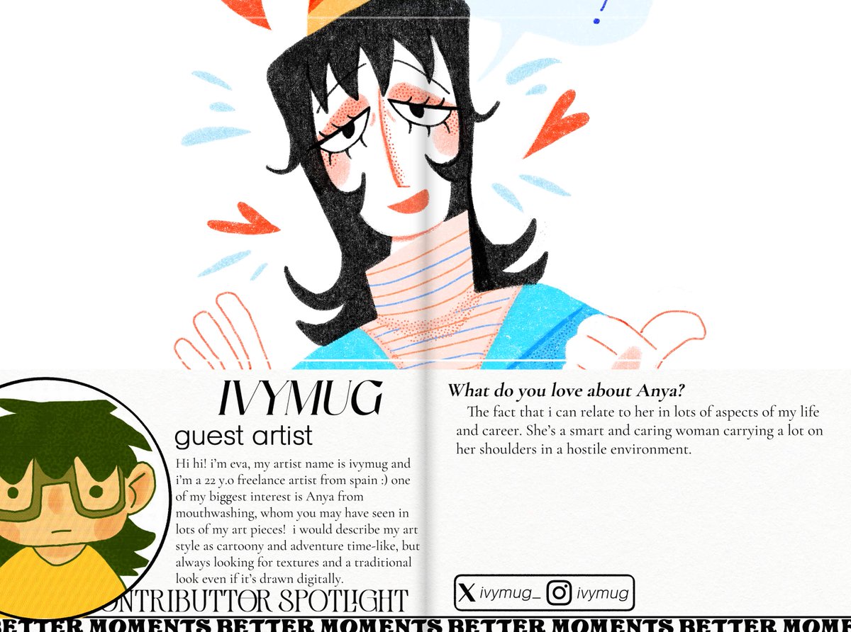 Better Moments: an Anya Zine 💊🌕 tweet media