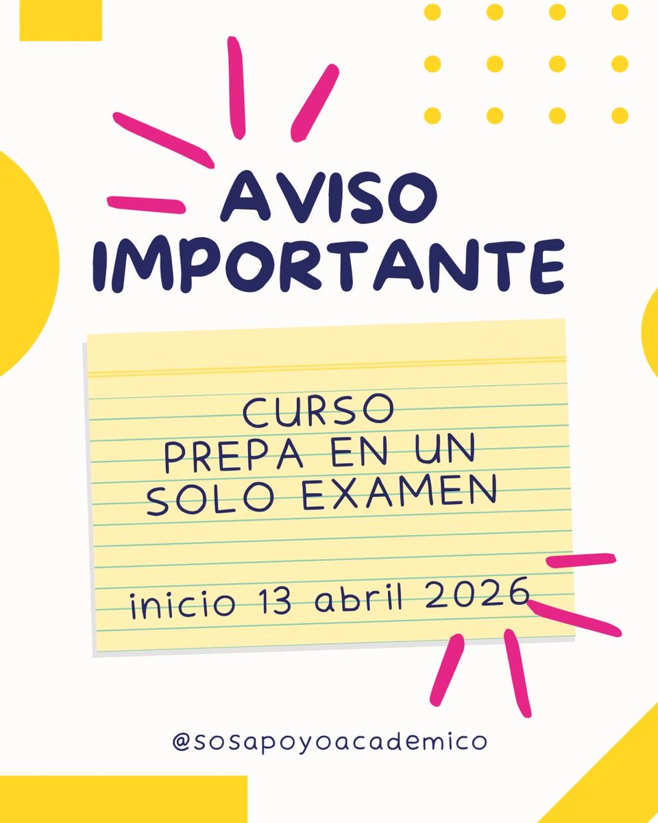 SOSacademico's tweet photo. Intégrate!! Y termina tu prepa. https://t.co/3DxD2o5Rw1