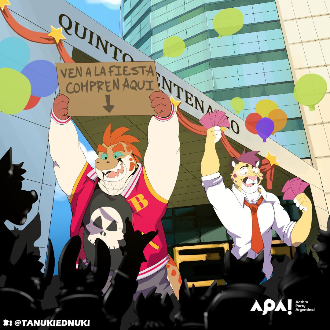 Anthro Party Argentina! tweet media