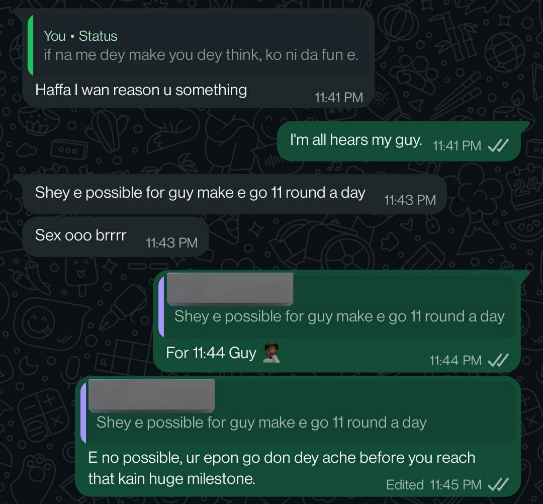 For middle of the night. 🤦🏿