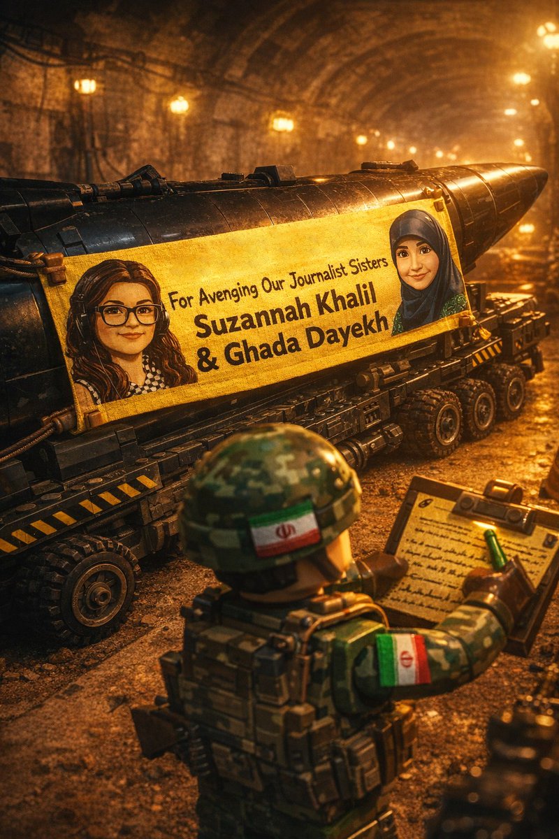 لِلِانتقامِ لِدَمِ شَهيدَتَينا مِنَ الصَّحافيات
سوزان الخليل
غادة الدايخ

لن نترک لبنان ابدا
انتظروا قلیلا...