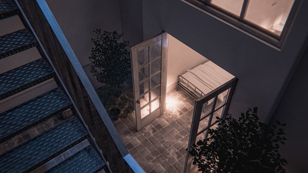 Neomance's tweet image. Room At The Stairwell's End
階段の下のだれかの部屋です

World : Understairs
Author : amanek

World URL :
vrchat.com/home/world/wrl…

#VRChat_world紹介 #Neo写真