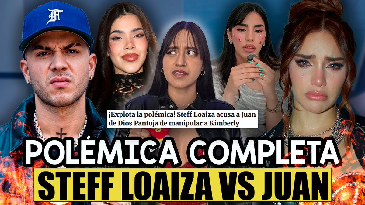 🔥NUEVO VIDEO🔥
Toda la polémica entre Steff Loaiza y Juan de Dios Pantoja
👉🏽youtu.be/6XiQF58wGBU?si…