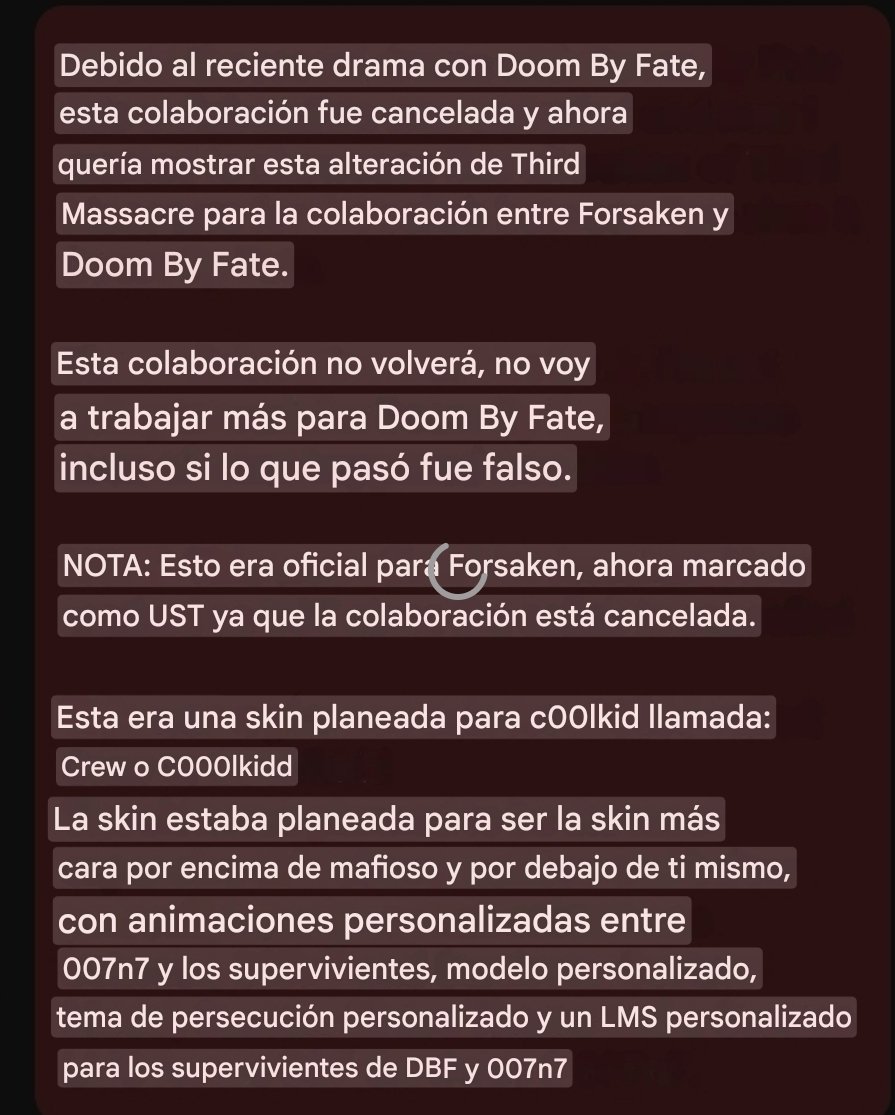 Noticias Forsaken Español tweet media