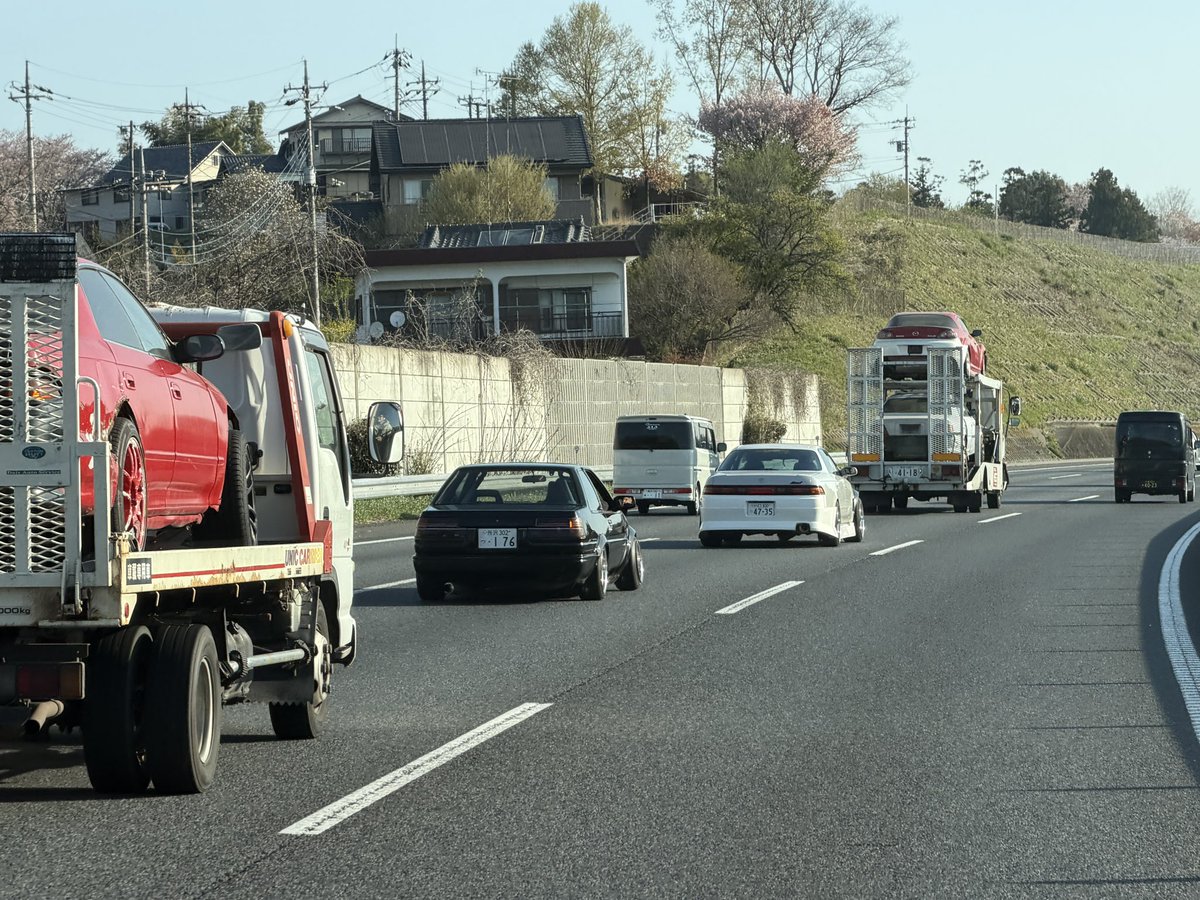 MSG_carshop's tweet image. MSG総出でFDJの車検に出発‼️

#FDJ #FDJ2 #FDJ3
#改造車売るならMSG