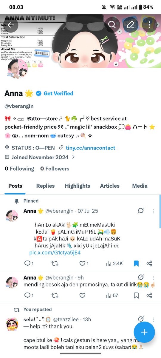 aNna The Kid 🌟 tweet media