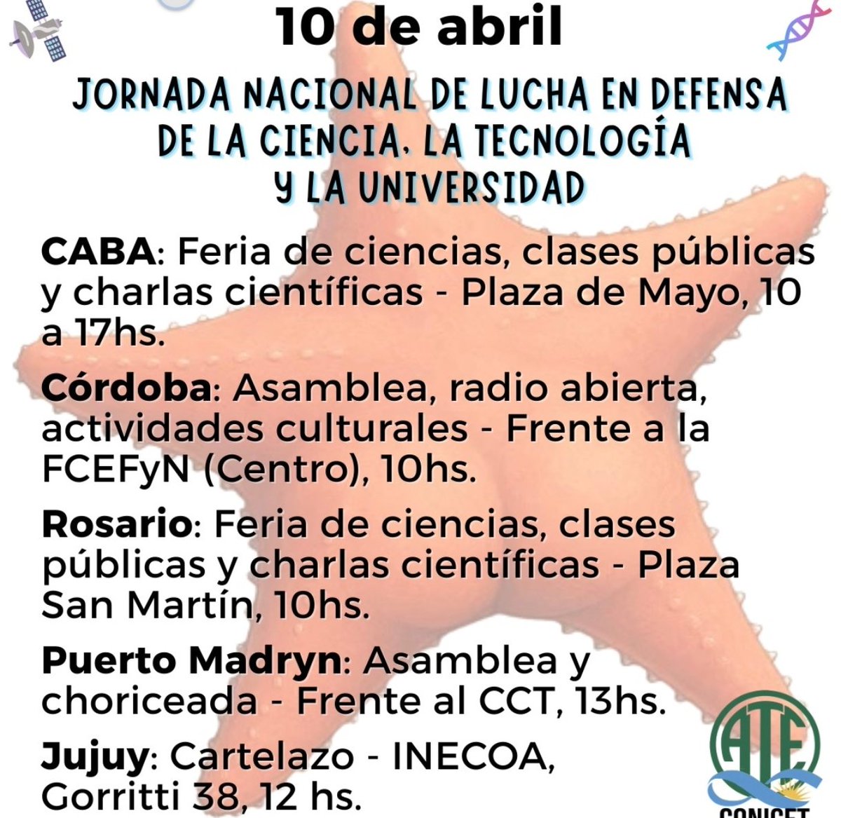 Red Federal Trabajadores CONICET tweet media