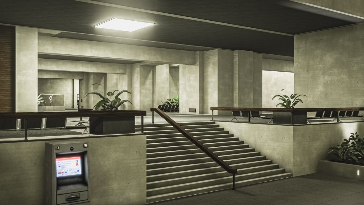 Neomance's tweet image. Lobby To A Mysterious Facility
謎の施設へのロビー

World : Complex Lobby
Author : Kodai

World URL :
vrchat.com/home/world/wrl…

#VRChat_world紹介 #Neo写真