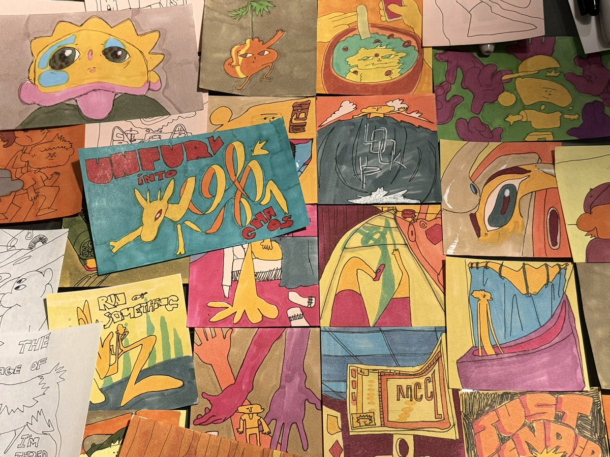 ThomasCrouse4's tweet photo. What is work for if not for doodling? https://t.co/rTmeiuqrVK