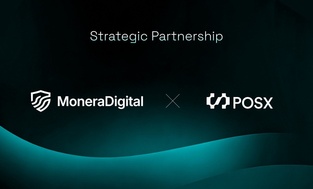 Monera_Digital's tweet photo. ✨ Partnership: Monera Digital x @Posx_Official ✨
Bridging institutional credit with real-world commerce. 🤝
🛍️ Rewards: Turning spending into liquid value
🧠 AI: Monera infra powers POSX rewards
🏗️ RWA: Scaling consumer participation
#Monera #POSX #RWA #AI #FinTech https://t.co/DGt8nBuhoJ