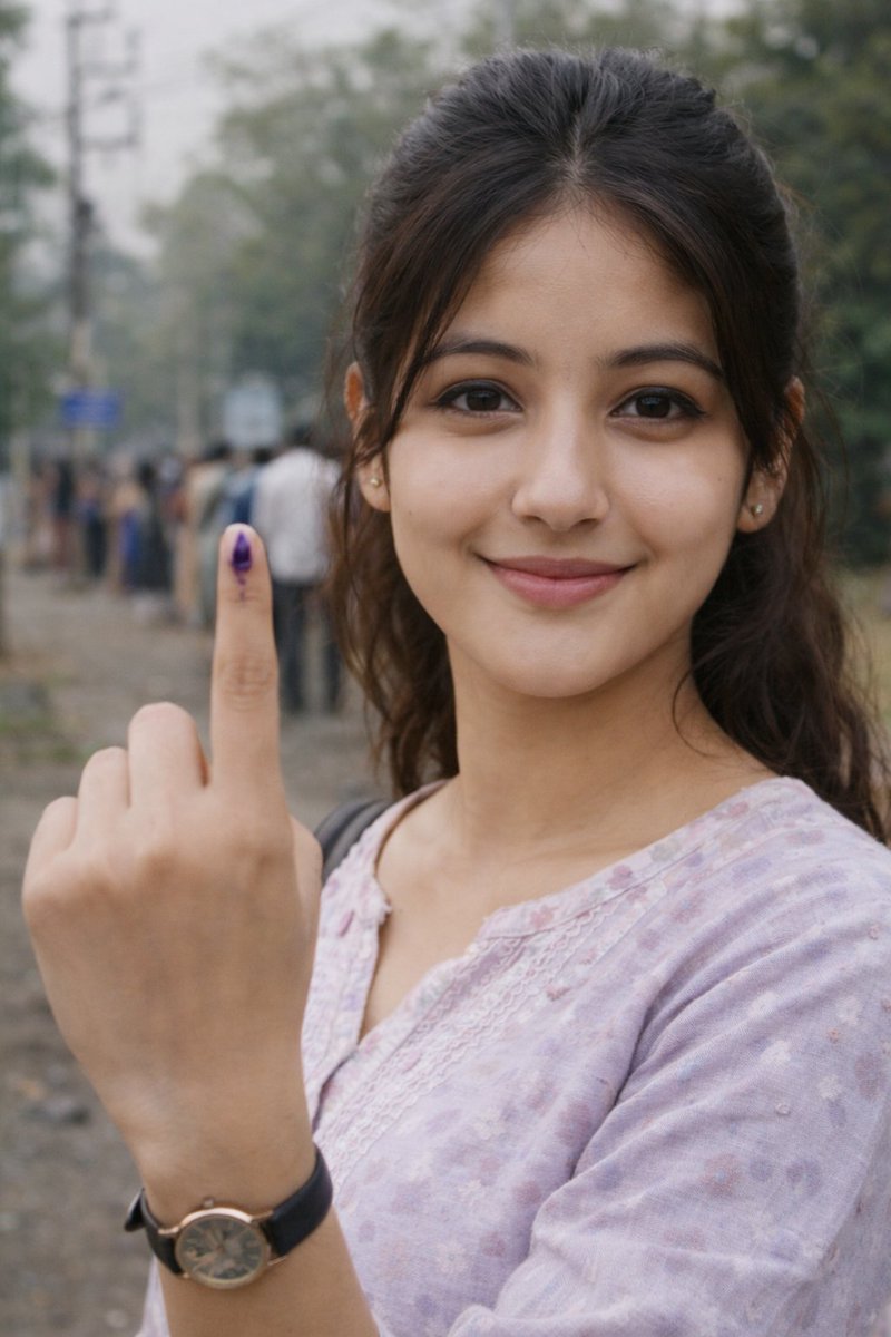 Trishna1087109's tweet photo. Finger marked, voice counted. 🗳️
Did my part today have you? 🇮🇳
#polling #himanta  #Voteforassam #Assam https://t.co/Zw0PkMSqEz