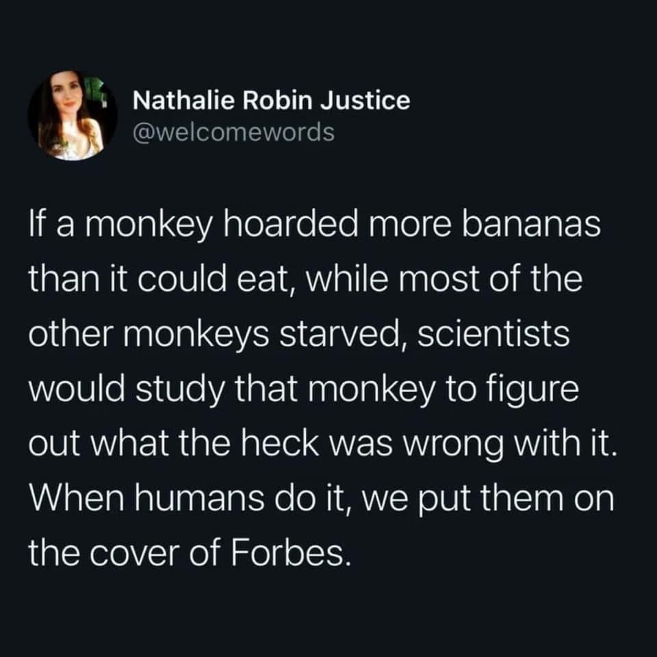 The only way to become a billionaire is by hoarding money!