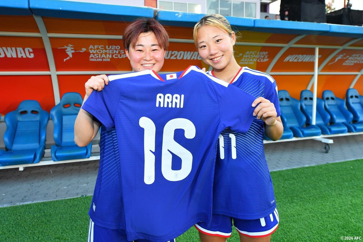 🔹U-20日本女子代表🔹 🏆AFC U20女子アジアカップタイ2026 グループステージ3戦全勝で準々決勝へ！🇯🇵 #U20WAC #U20 ...