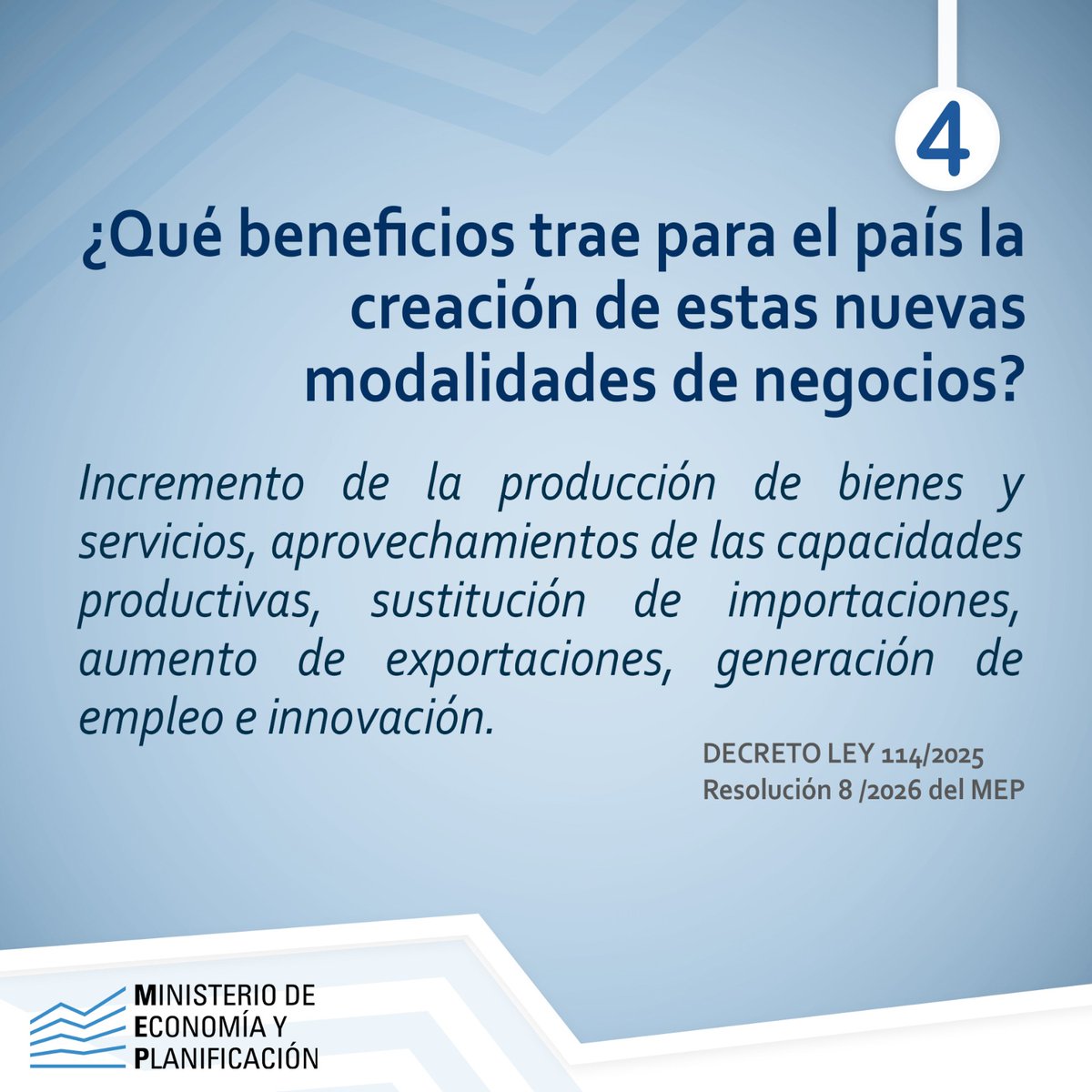 Ministerio de Economía y Planificación de Cuba tweet media