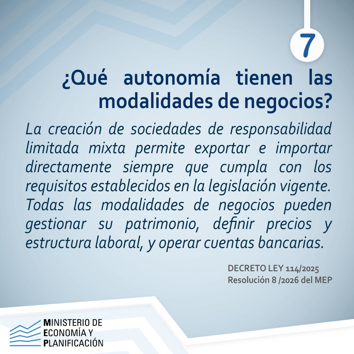 Ministerio de Economía y Planificación de Cuba tweet media