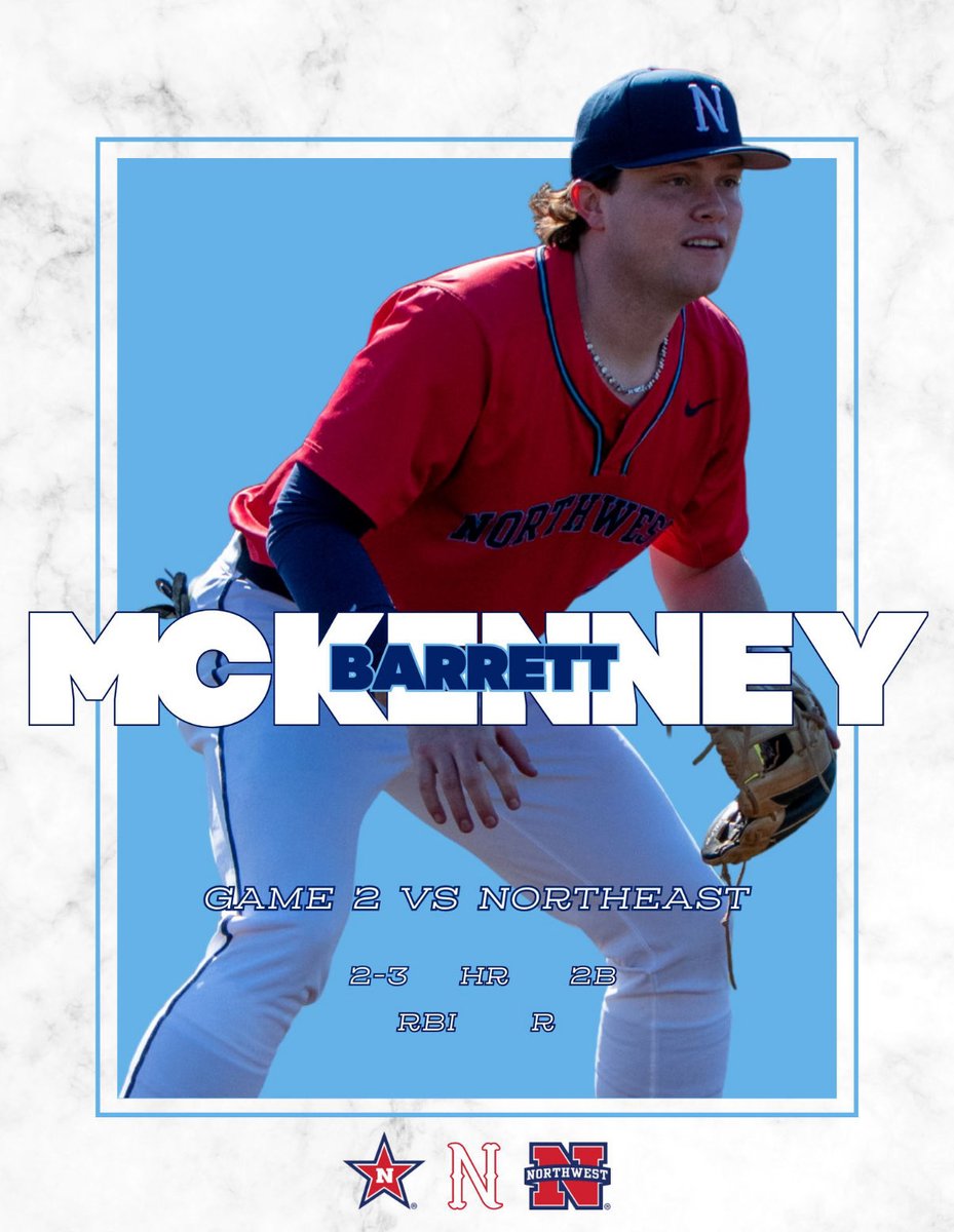 NWCCBaseball's tweet image. Rangers of the Game!

@CalebDoty8 X @MckenneyBarrett 

#ALLN || #RangerUp