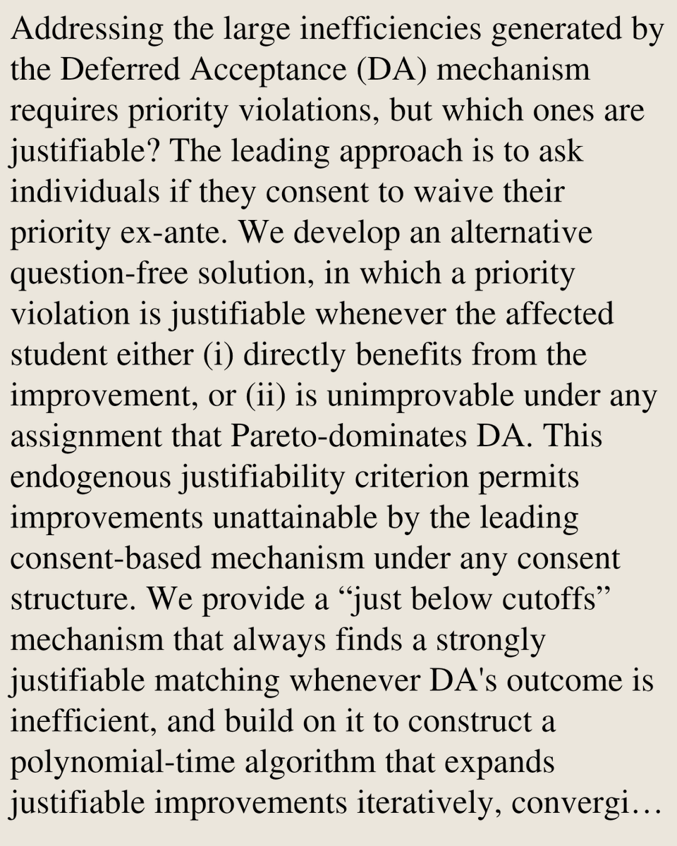 Theoretical Economics Papers tweet media