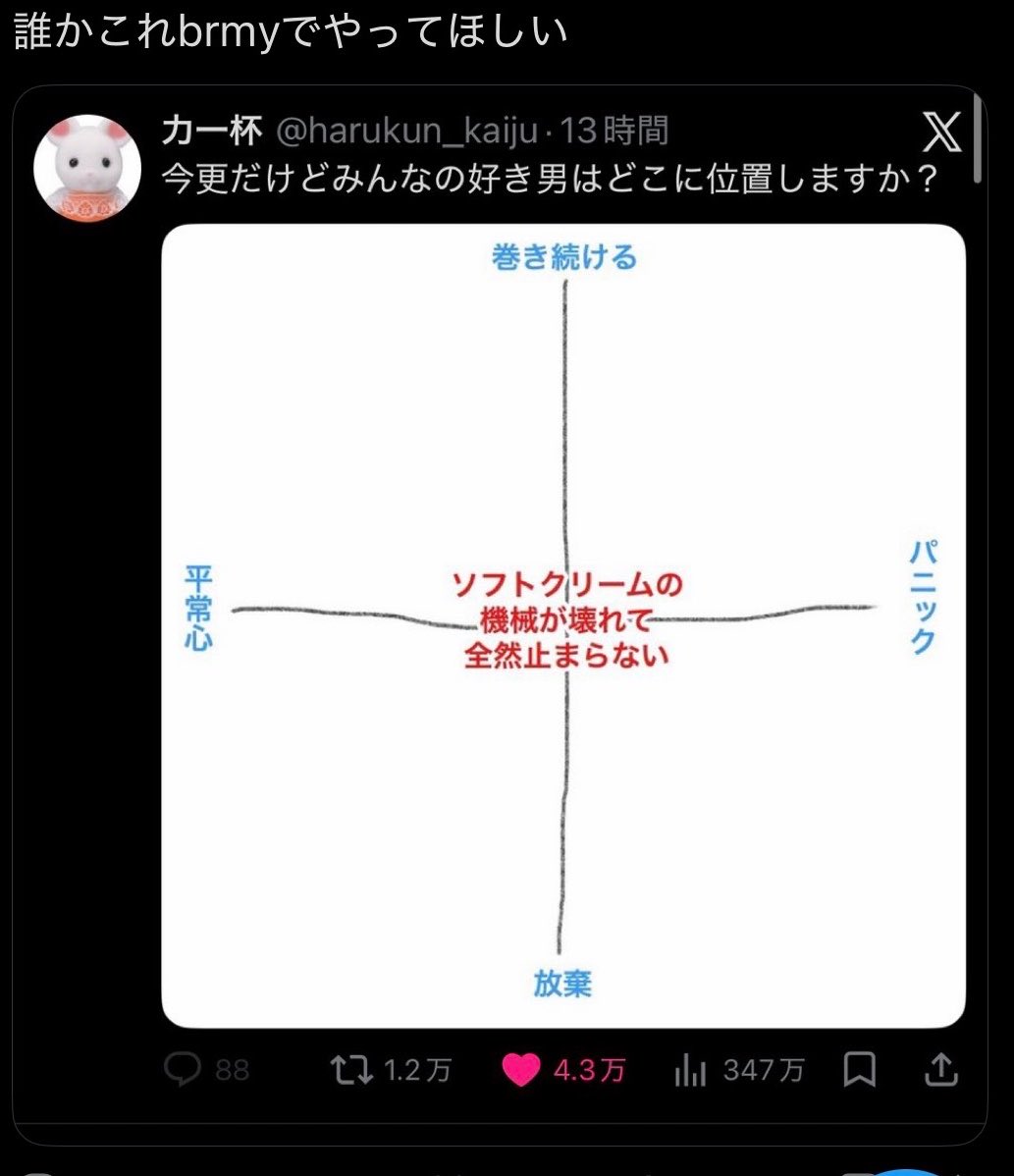 もっふっふ。 tweet media