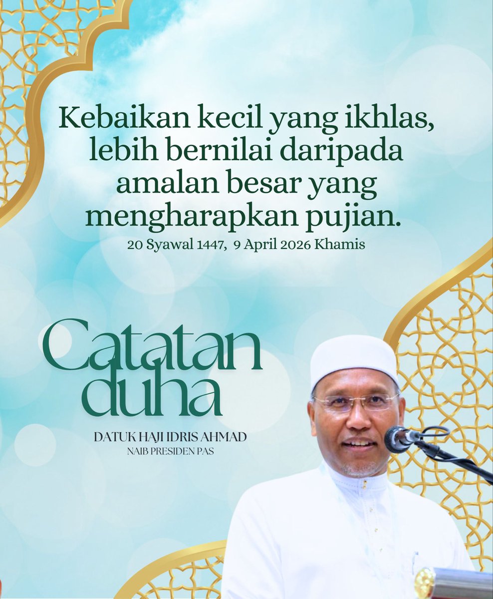 Ustaz Idris Ahmad tweet media