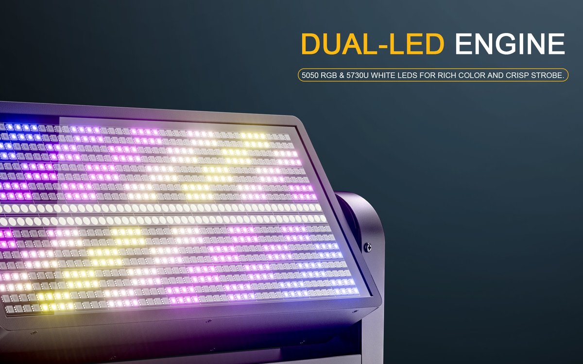 SHEHDS_Stage's tweet image. Powerful Strobe | Instant
Meet the new 200W LED Moving Head Strobe Light
✅ Matrix effect + wash light
✅ Built for stage, club, and DJs
✅ Clean strobe, instant impact

Upgrade your light show.
👉 Follow us learning more stage light
#shehds #stagelight #djlight #strobelight