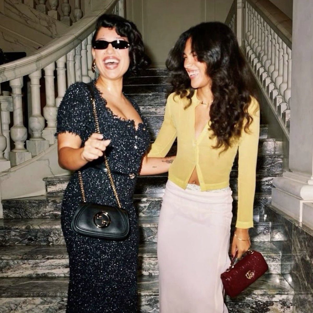 Olivia Dean and Raye having a ki knowing their aoty noms are secured and are gonna sweep the grammys