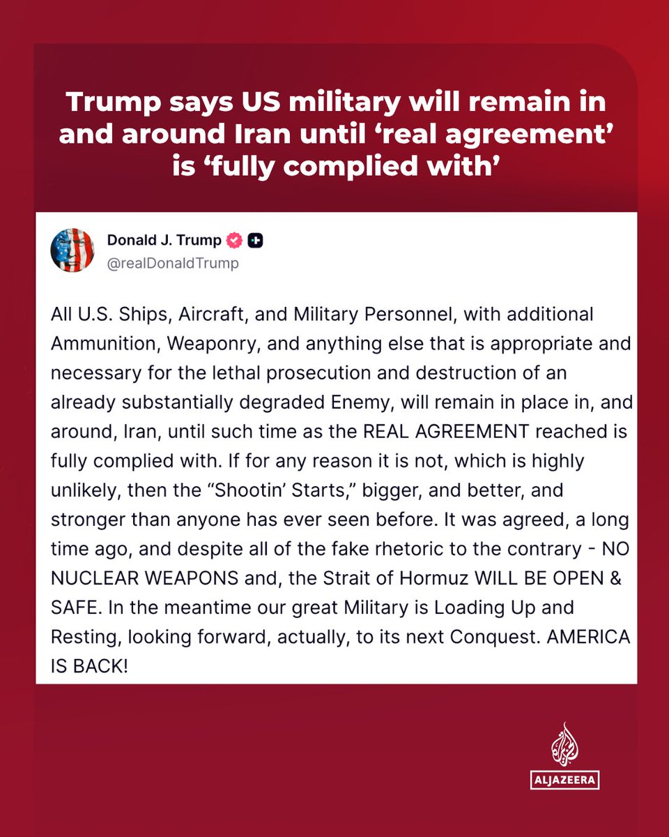 Al Jazeera English tweet media