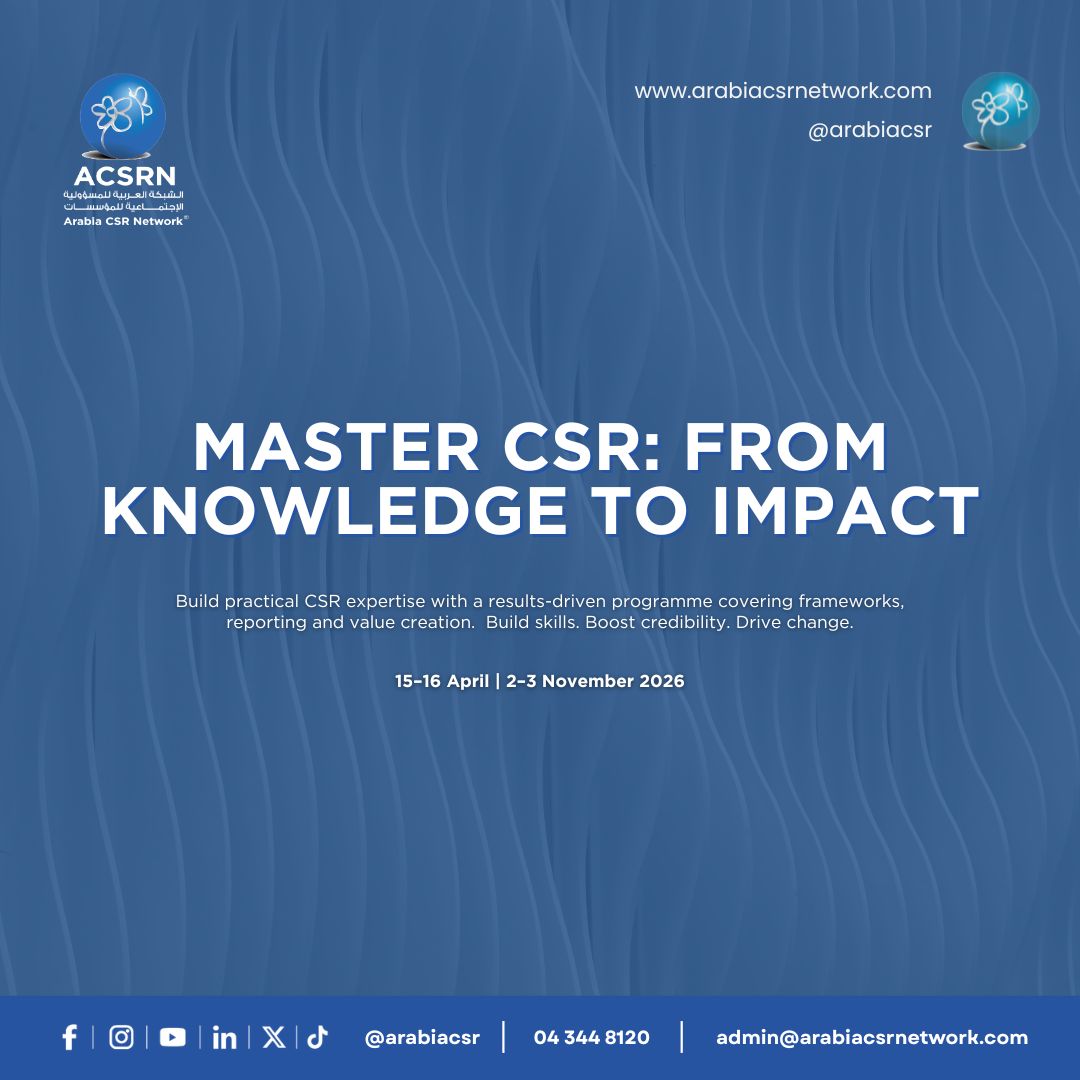 Arabia CSR Network tweet media