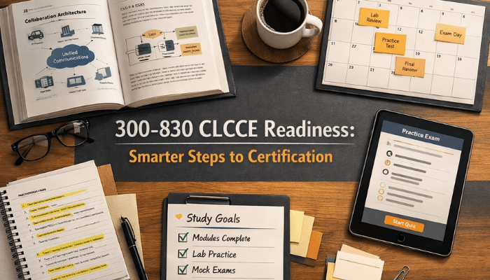 CiscoPrepHub's tweet photo. 📢 Complete Guide to Passing the 300-830 CLCCE Exam

The Cisco 300-830 CLCCE certification is a crucial milestone for IT professionals aiming for the CCNP Collaboration certification.

https://t.co/4fdCZzDlIa

#300830CLCCE #CiscoCertification #ITCommunity #CCNP #Cisco300830 https://t.co/tUbKgbTXj6