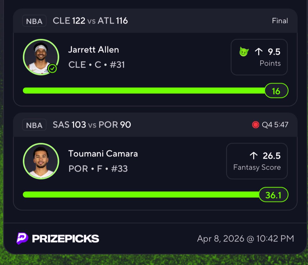 DaProfitChaser's tweet photo. Cashed another FREE PICK Today!! 🤑🤞🏽💸 #prizepicksnba #prizepicks https://t.co/2ETakBHjpj