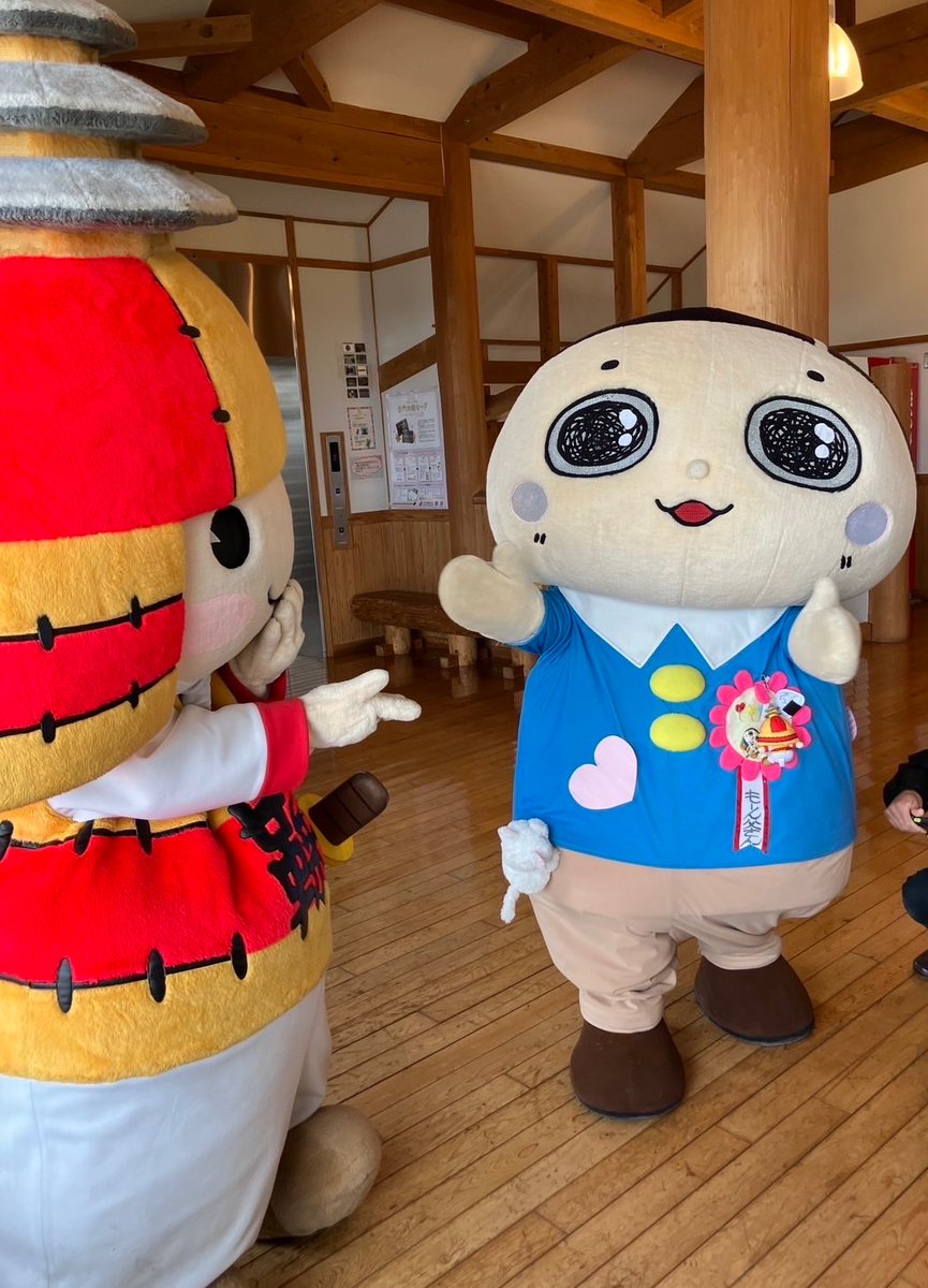 もんちゃん、開館29周年おめでとコロ〜☆最近会えてないけど、ボクらの