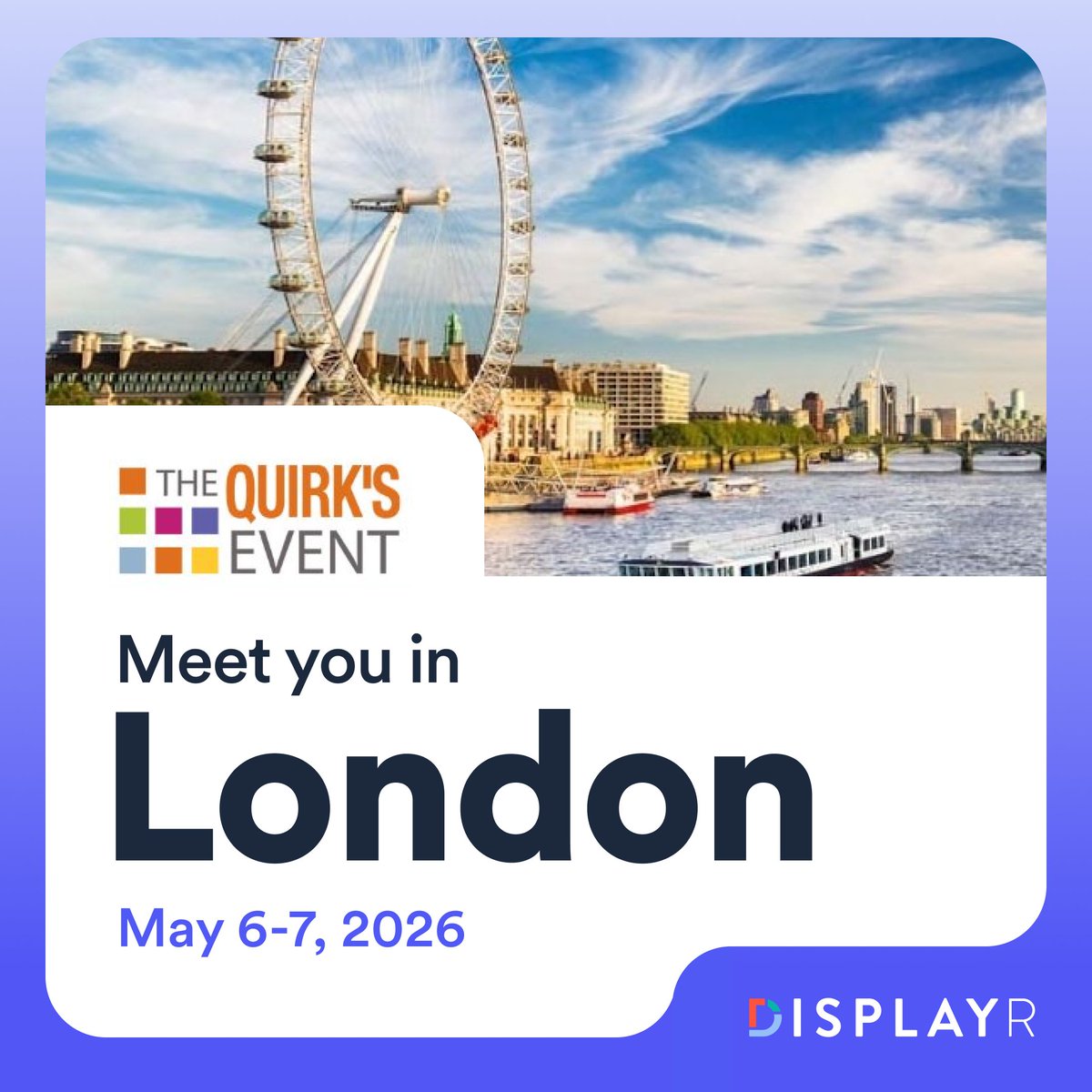 Displayr tweet media