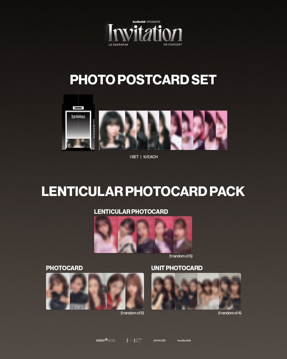 hello82official's tweet image. An invitation you can take with you anywhere 💌
LE SSERAFIM VR Concert Merch is officially here! Get yours today!

PRE-ORDER NOW ⬇️
🔗 bit.ly/4cyu3u4

#LE_SSERAFIM #INVITATION #LE_SSERAFIM_VRConcert #hello82