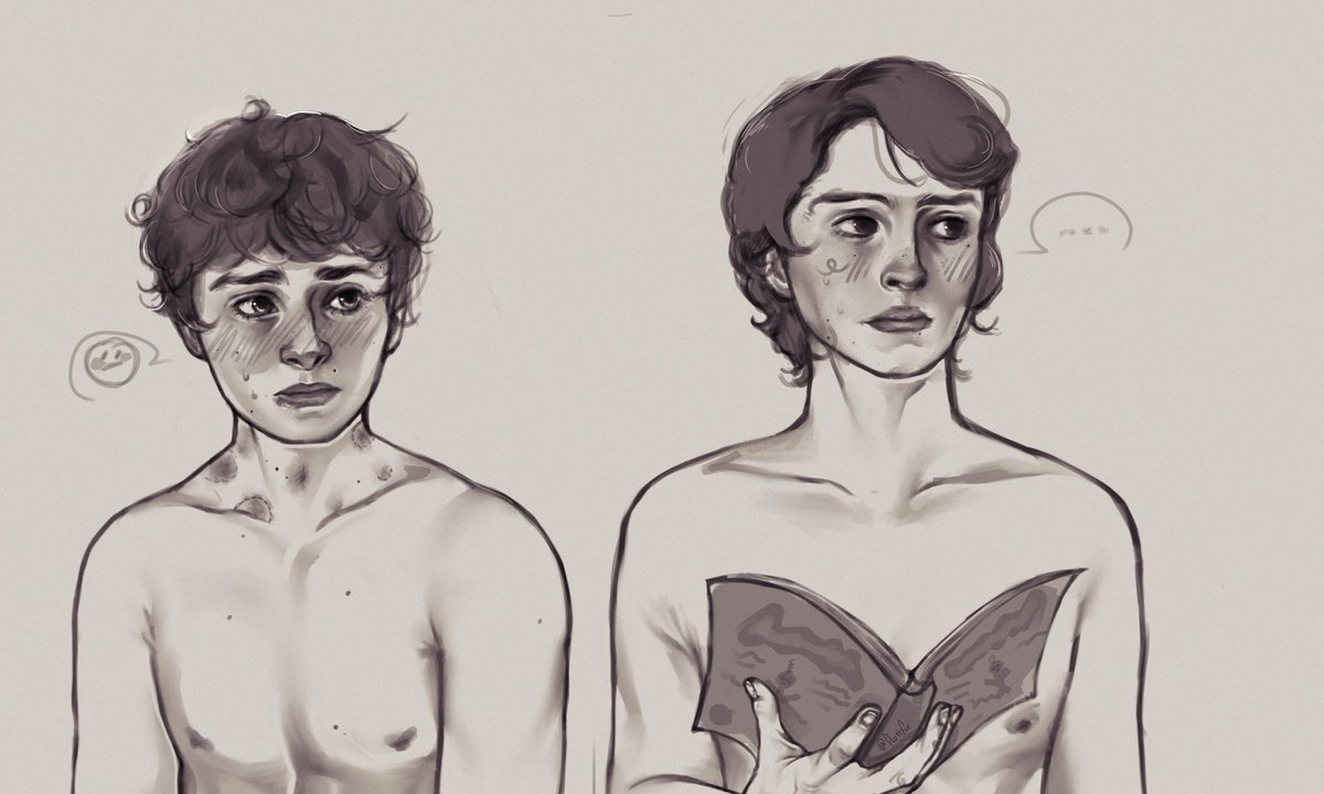 flurrfur's tweet photo. (not so) quick drawing of #byler inspired by chapter 10 of ttmd; ttms 🙏 https://t.co/gr7UQIVasf