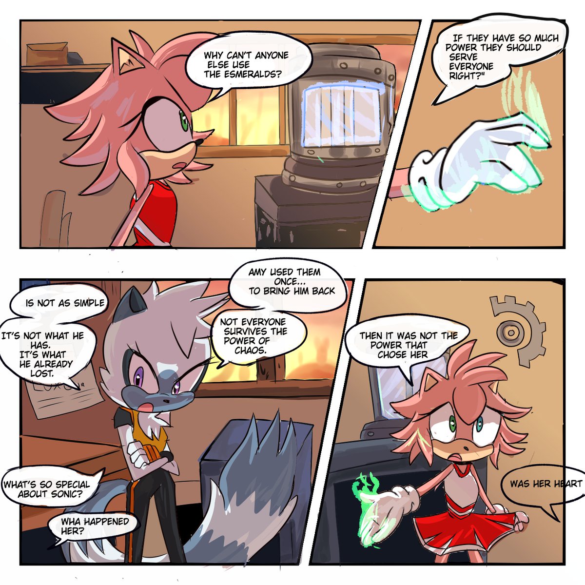Alx_demontarts's tweet photo. It’s not perfect, but it’s the start of something I’ve been wanting to do for a long time. 
#amyrose #tanglethelemur #sonicoc #amyrosethehedgehog  #Oc #digitalart #drawingstyle #artdigital #art #artistsoninstagrampainting
#sonicartist #tanglethelemurfanart  #idw #soniccomics https://t.co/zY7Dr018NZ