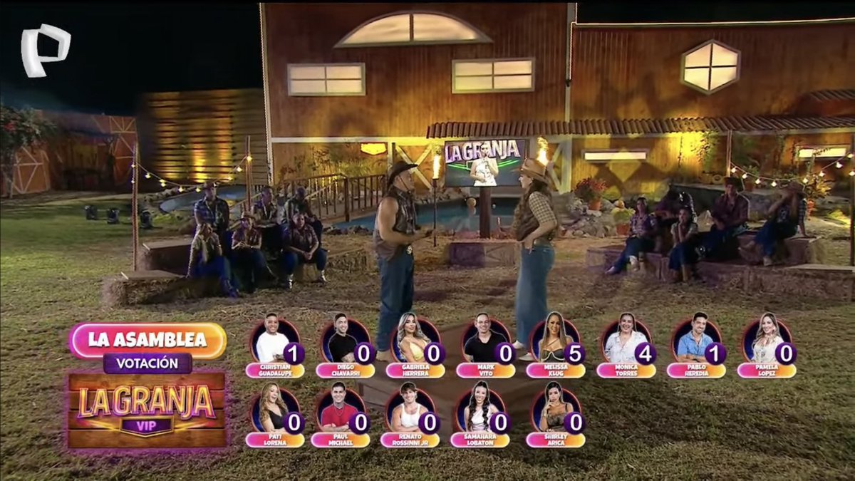 MARK NOMINA A MEÑISSA #LaGranjaVIPPerú