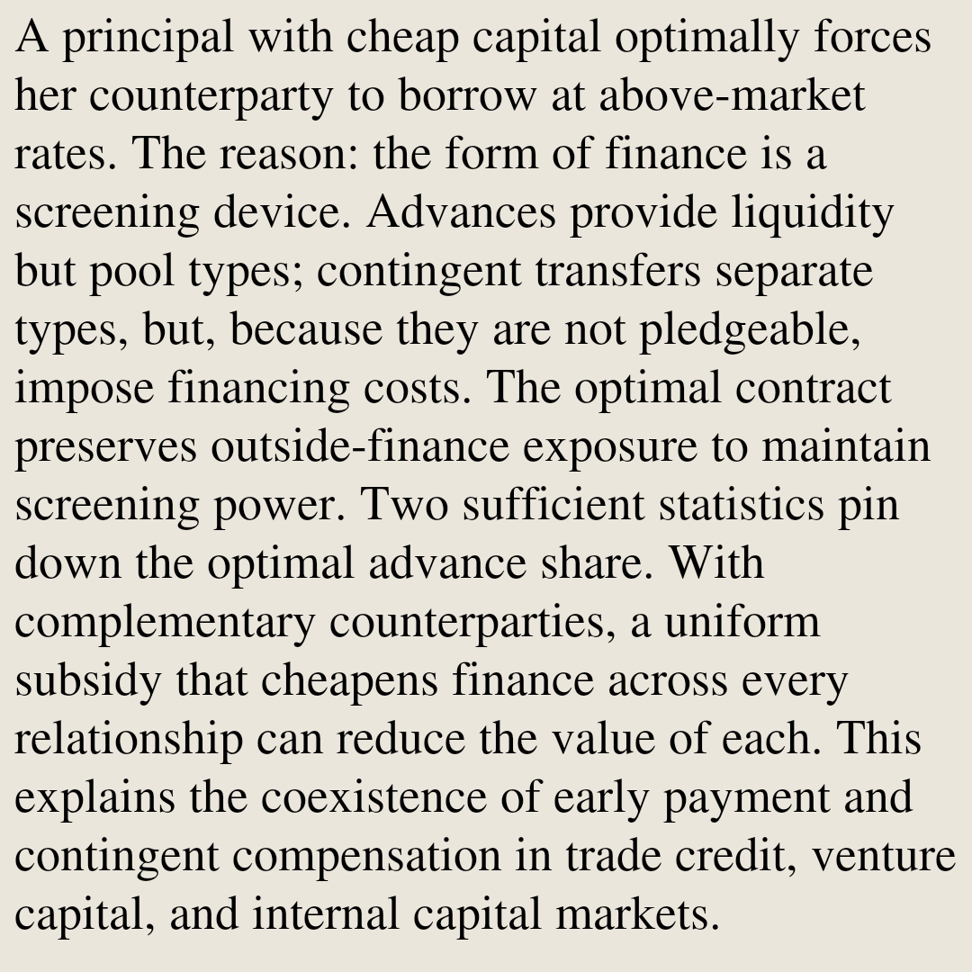 Theoretical Economics Papers tweet media
