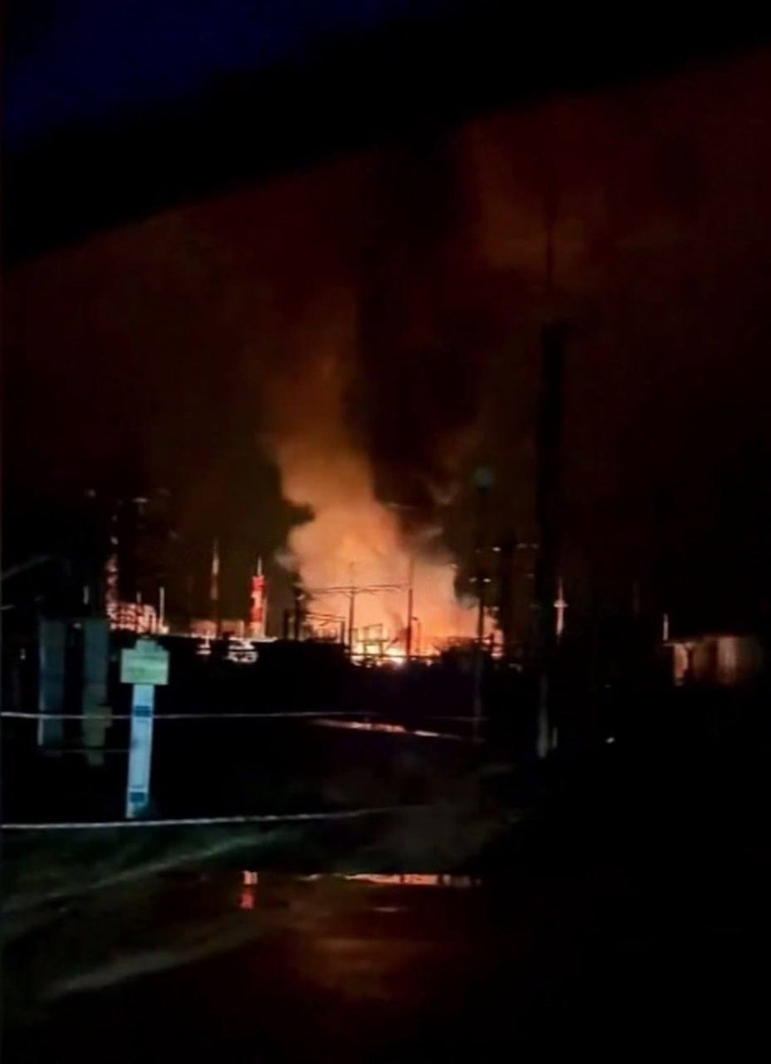 Drones reportedly attacked the Krymskaya line production and dispatch station (LPDS) in Russia’s Krasnodar region.

The facility is part of the oil pipeline infrastructure within the system of trunk pipelines.

From the Krymskaya LPDS, crude oil and petroleum products are