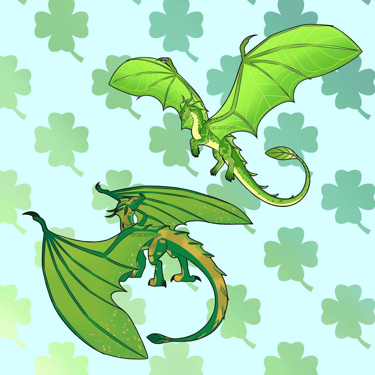 dracomorr's tweet photo. Wof leafbians Sundew & Willow
#sunlow #wingsoffire #dragon https://t.co/NzzXJI7q9R