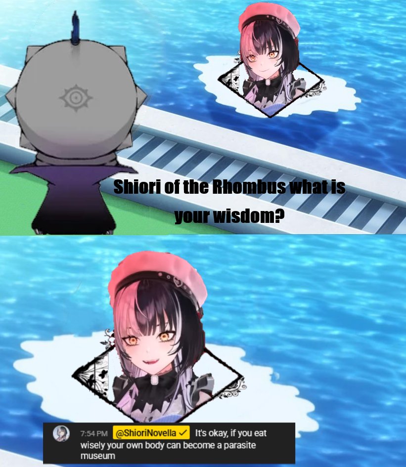 Shiori Of The Rhombus, what is your wisdom?
Was reminded of an old meme template I made but never posted, and finally had an idea for the meme! Template in the comments.
#DankVella