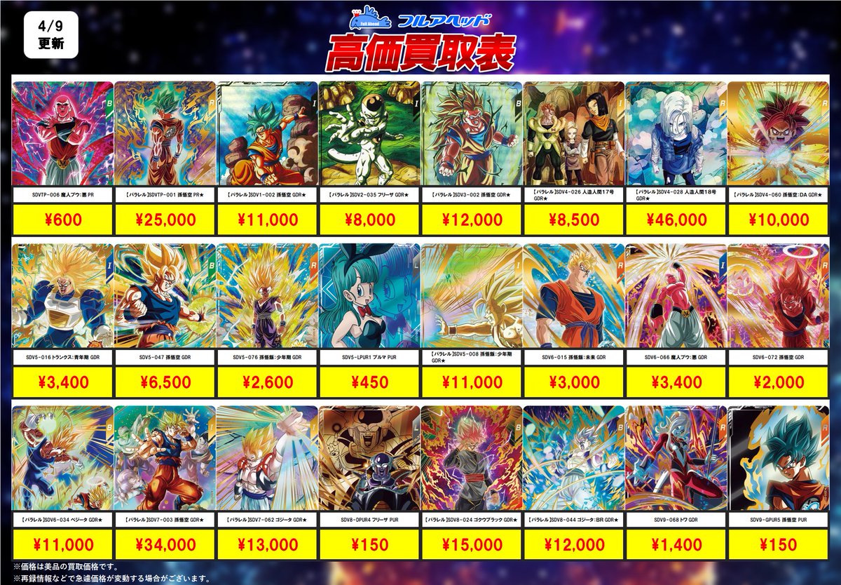 フルアヘッド＠ドラゴンボールスーパーダイバーズ/ドラゴンボールヒーローズ tweet media