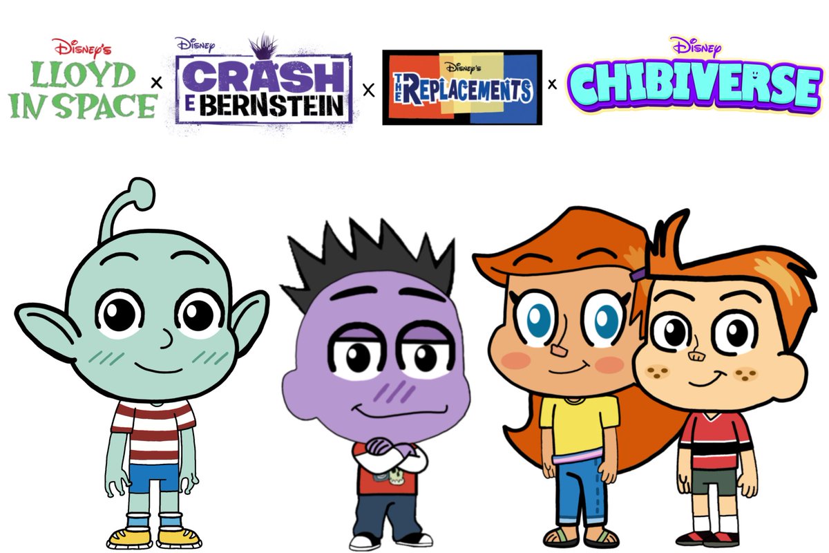WilliamJon28384's tweet photo. Please Let There Be New Underverse Characters.😌🙏🏾🌠 #DisneyChibiverse #Chibiverse #LlyodInSpace #CrashEBernstein #TheReplacements #DisneyChannel #DisneyCartoon #DisneyCrossover #Disney #DisneyTelevisionAnimation #DisneyTVA #DisneyFanart https://t.co/CixfOSroFZ