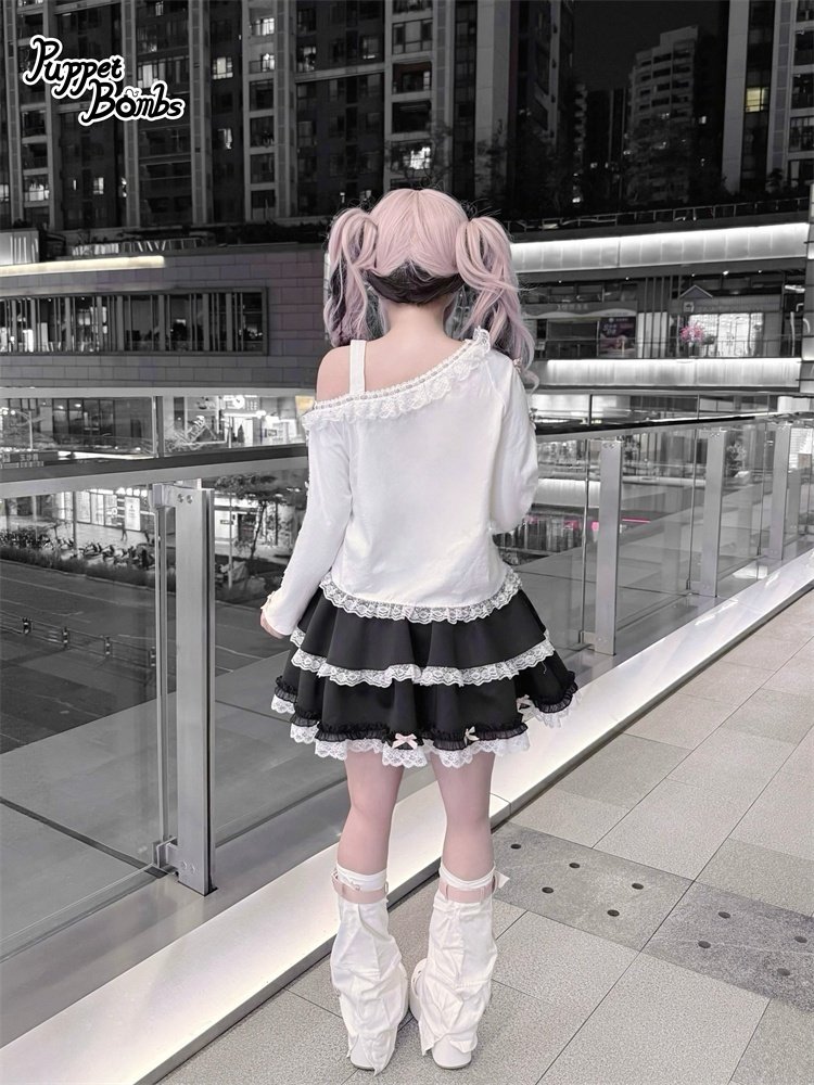 PuppetBombs's tweet photo. 🖤PuppetBombs🖤

4月9日(木)発売🩷

・エンジェルベアワンショルダートップス　¥7,040
https://t.co/VkAdIN9J75
・ミニリボンフリルスカパン　¥6,600
https://t.co/Q3CGHZkTpZ
各:S/M/Lサイズ

#PuppetBombs https://t.co/iaM6YnQMfC