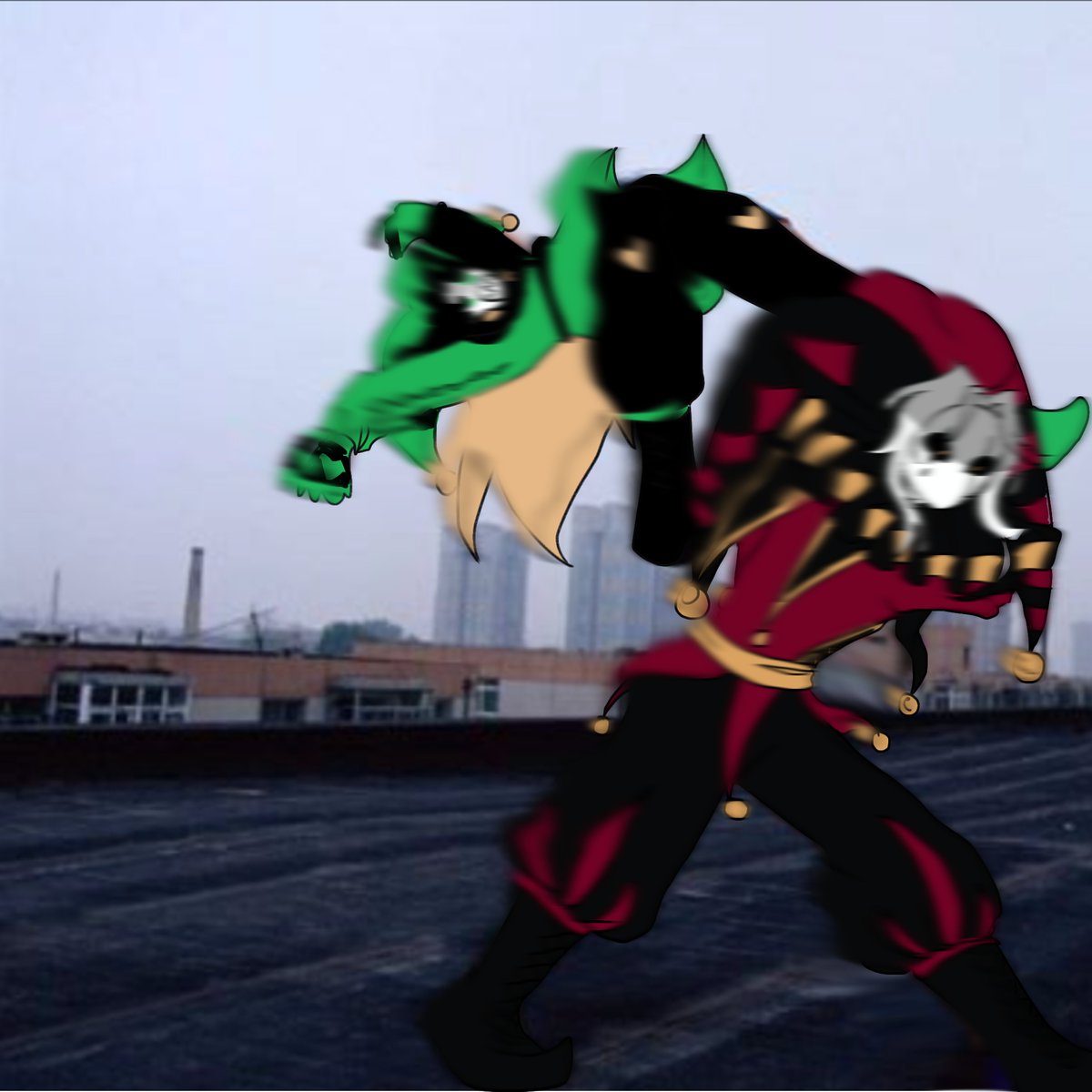 sunnysenn's tweet photo. Pierrot when one molecule of Harlequin approachs Mc
#Thefreakcircus #Pierrottfc #Harlequintfc https://t.co/yKX0H9yoY9