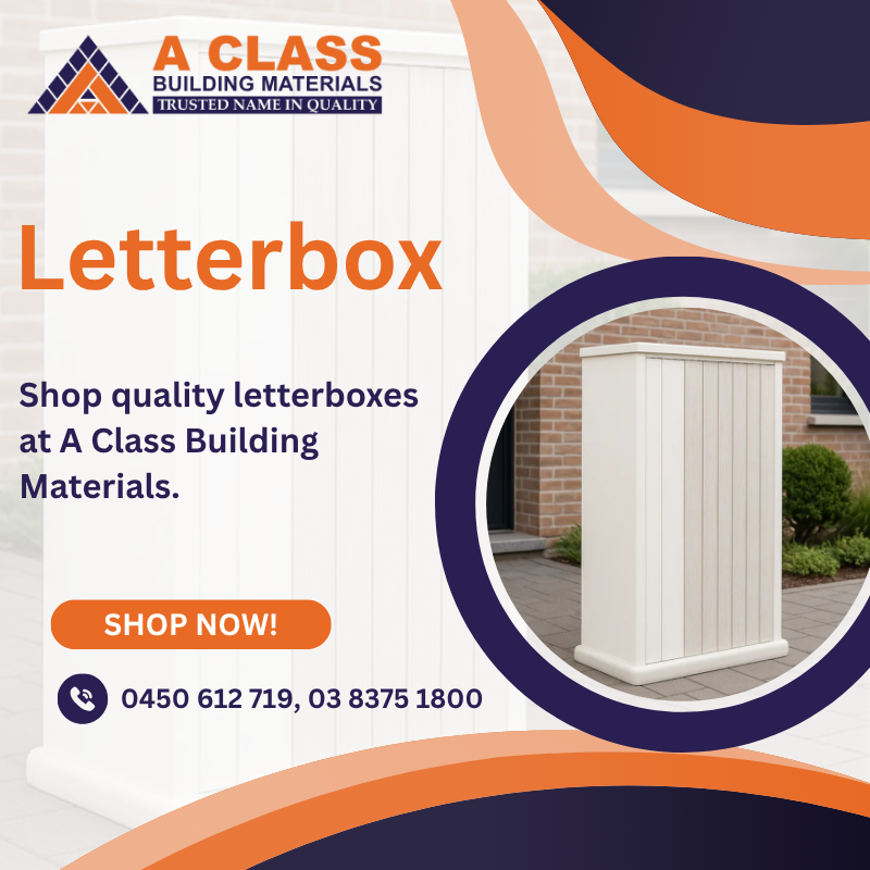 aclassaustralia's tweet image. Upgrade your curb appeal with premium letterboxes from A Class Building Materials 🏡

📦 Shop now
📞 0450 612 719 | 03 8375 1800

#Letterbox #HomeUpgrade #BuildingMaterials #ModernHomes #Australia