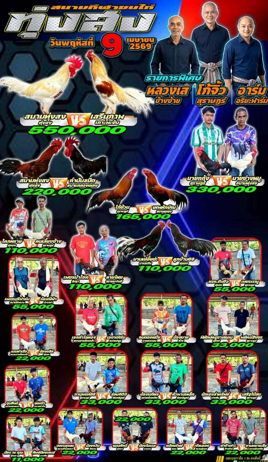 Khammon_14's tweet photo. โปรแกรมเดือยใต้ วันนี้ 09/04/69

เดิมพันไก่ชนออนไลน์ ไก่แข้ง ไก่เดือย มีครบจบในที่เดียว
พร้อมดูไลฟ์สดฟรีในกลุ่ม มีกิจกรรมทายผลลุ้นรับเครดิตฟรี
จัดทุกวัน คลิ๊ก👉https://t.co/nBQPXDHz9T
หรือแอดไอดีไลน์ @CU11 

#ไก่ชนออนไลน์ #ดูไก่ชนออนไลน์วันนี้ #ลีน่าลลินา #มีสติแล้วลูกพีชQ1 #OhAe https://t.co/VoabNqVNh9