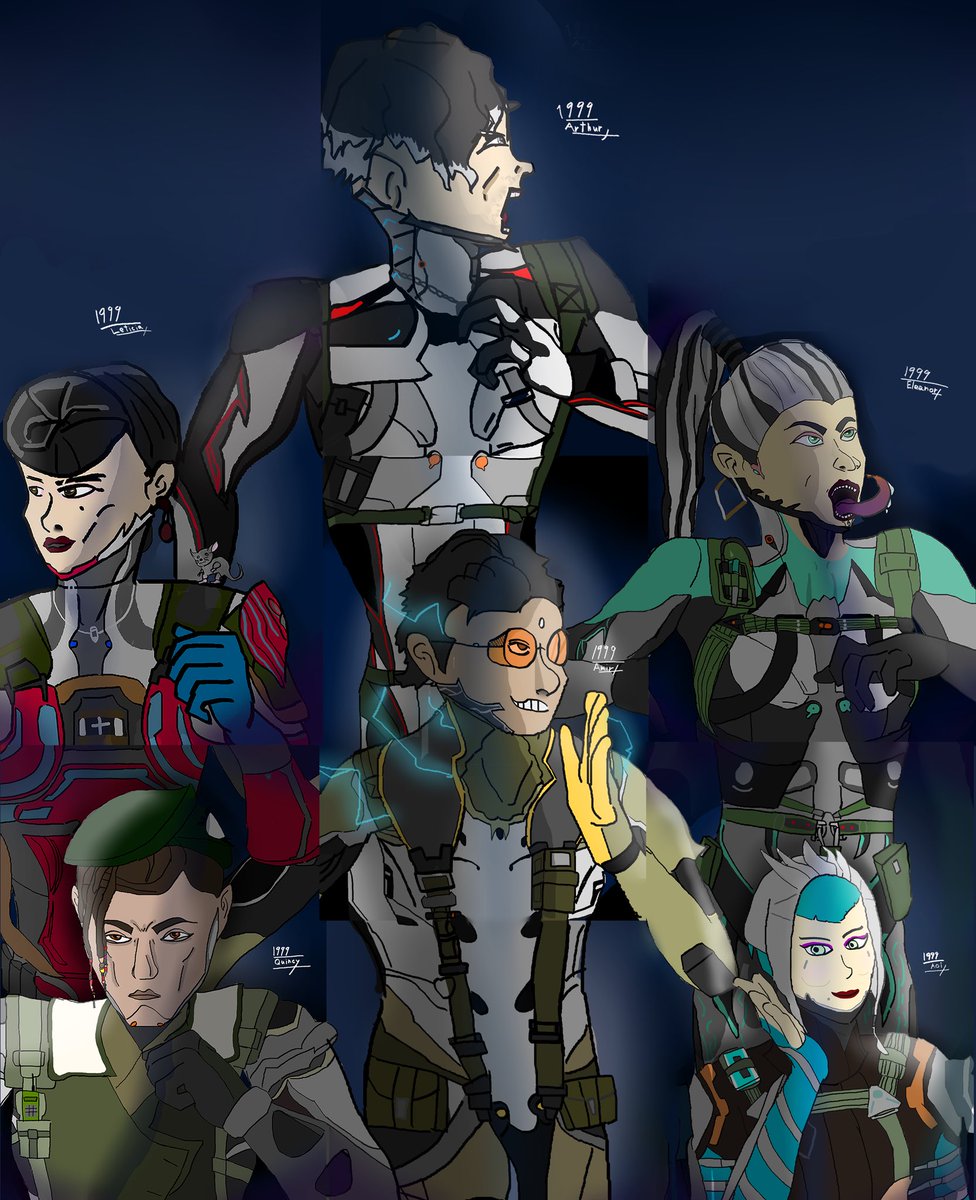 chupon74631672's tweet photo. I also drew illustrations of the other members besides Arthur！

#warframefanart #イラスト 
#warframe #tennocreate 
#fanart #warframe1999 https://t.co/oimqKFGlWR