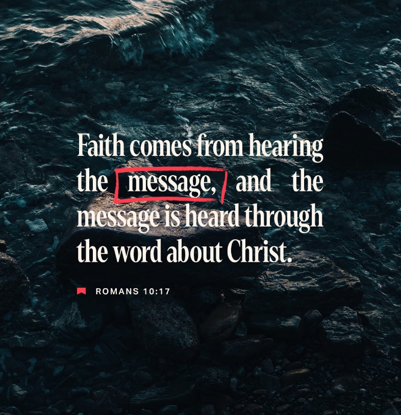 Some_GI's tweet photo. Verse of the Day - April 8, 2026

Romans 10:17 https://t.co/EQjNYsKZgg
