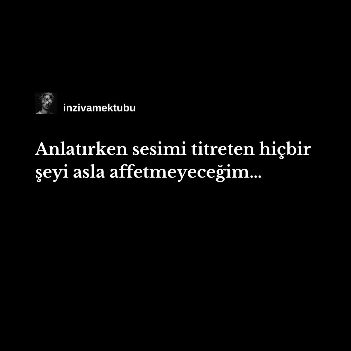 İnziva Mektubu tweet media