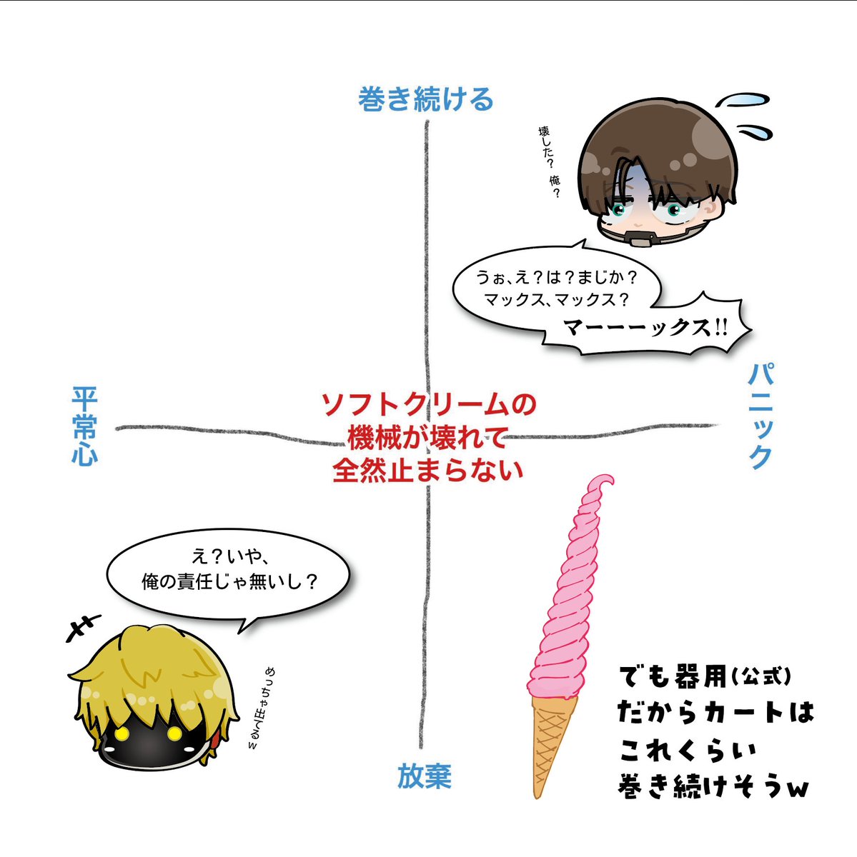 かに岡 モリ美 tweet media