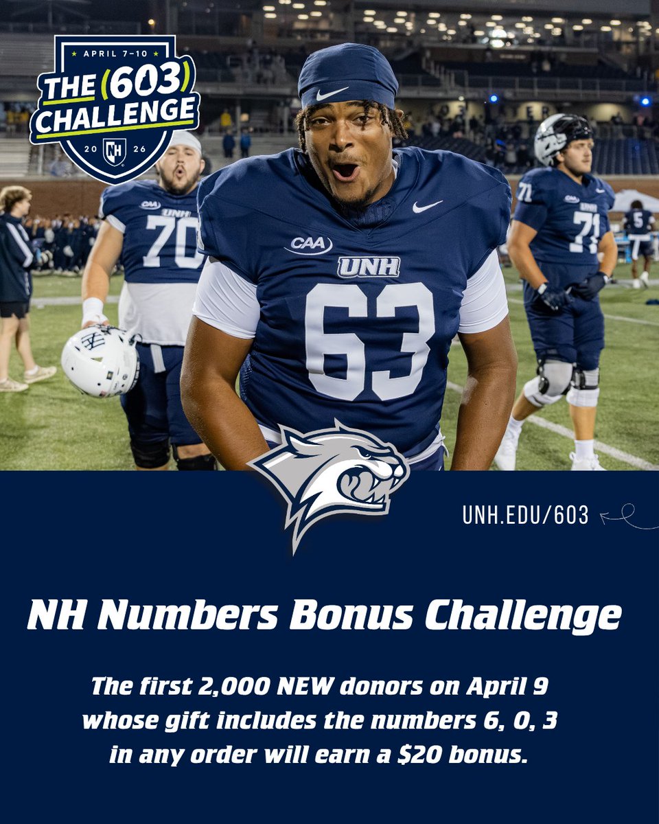 New Hampshire Football tweet media
